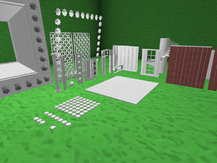 Full perm. Set of mesh building elements - Star 8
