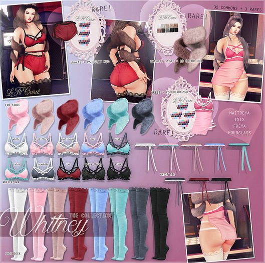 {le fil casse} Whitney Collection Bra Maitreya Pink Floral