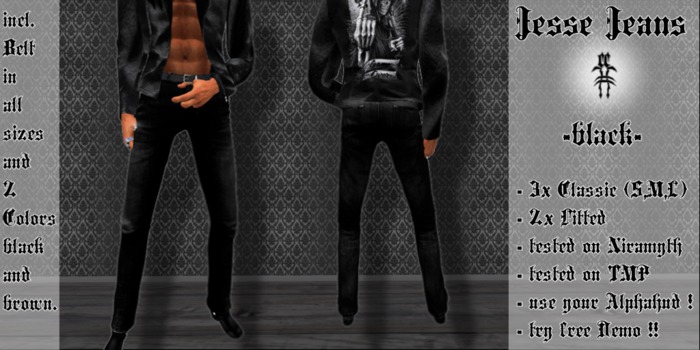 #CC#   Jesse Jeans black