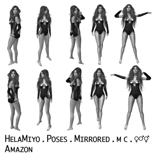 HelaMiyo :: Poses :: Amazon 