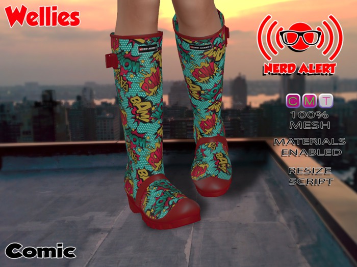 :NerdALERT: Wellies - Comic