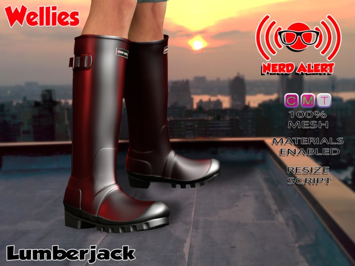 :NerdALERT: Wellies - Lumberjack