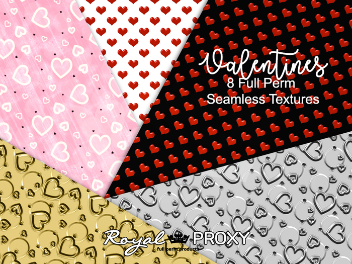 Royal Proxy Full Perm 8 Textures Valentines
