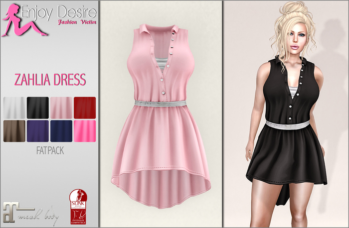 =ED= Zahlia Dress - [Slink Physique]