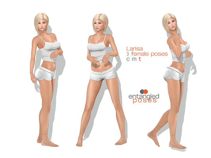 entangled poses - Larisa