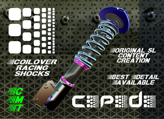 C>P>D> Racing Coilovers F&R shock [box] (full perms)