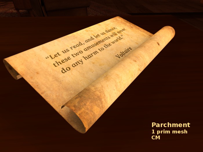 Parchment - Voltaire