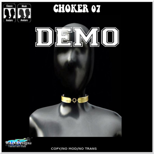 CHOKER 07 CLASSIC STANDARD DEMO