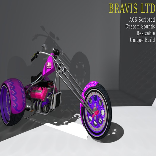 Bravis TX V8 Rupaul's Trike Motorcycle