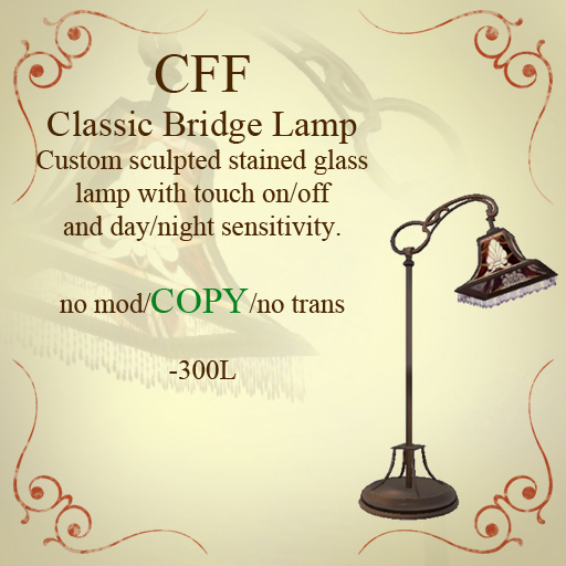 CFF - Classic Bridge Lamp - Victorian lighting