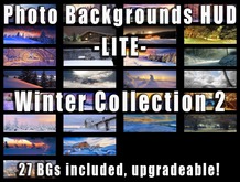 .:S.C:. Photo Backgrounds HUD - LITE - Winter 2 27 Collection