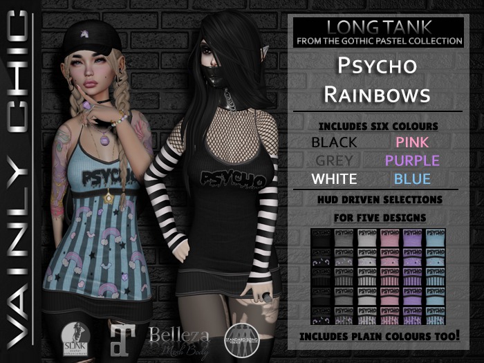 Long Tank - Psycho Rainbows