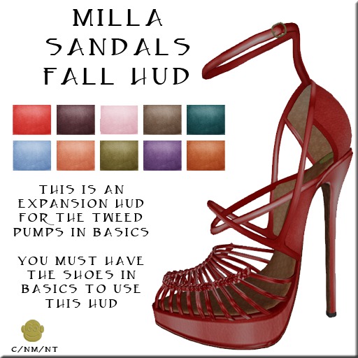 BM Milla Sandals Fall HUD