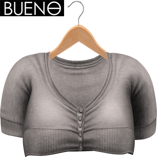 BUENO - Sweet Sweater - Gray - Belleza, Freya, Isis, Slink, Hourglass, Fit Mesh