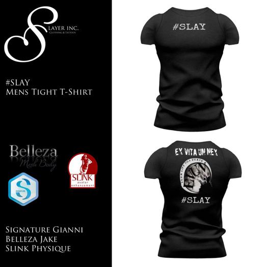 #SLAY MENS T-SHIRT Packed