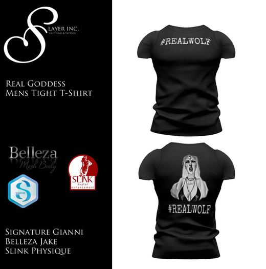 Real Goddess T-Shirt Mens 
