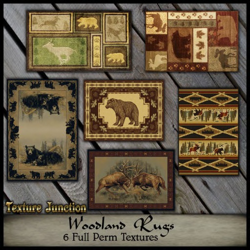 ~TJ~  Woodland Rug Textures   Nature