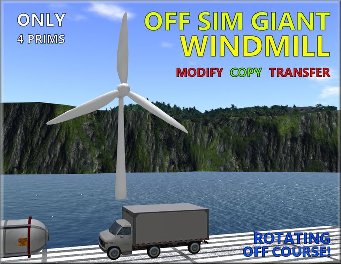 A COOL WINDMILL FOR YOUR SIM!