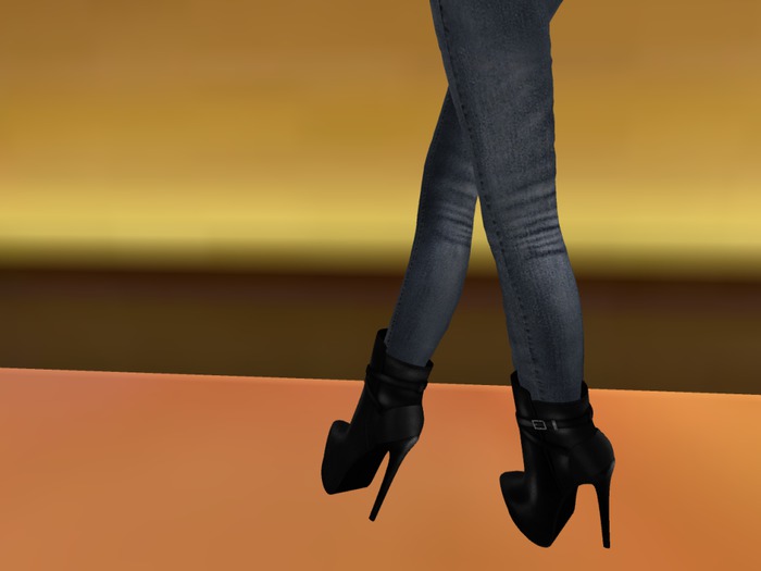 Stilletto Ankle Boots black