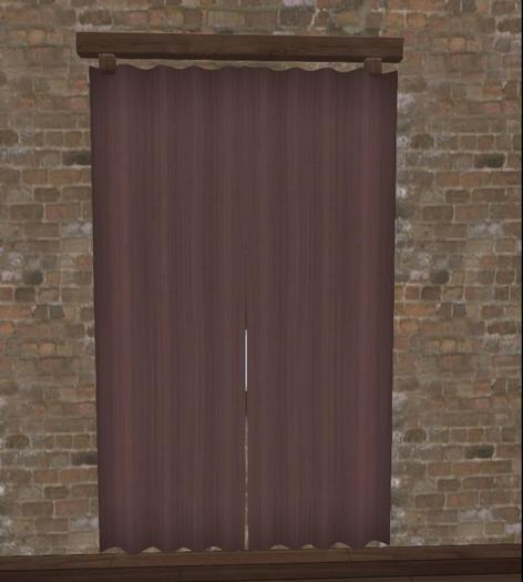 Stacey Drapes WORSTED ROSE