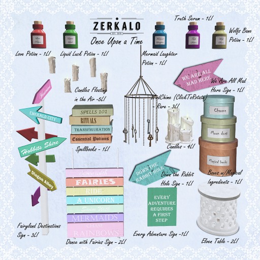 [ zerkalo ] Once Upon a Time - Gacha Key