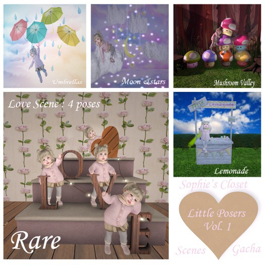 '{SC}  Mushroom Scene - Gacha - For kids' 