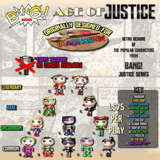 Bang! Figures : Age of Justice #3 - Green Guardian (RARE)