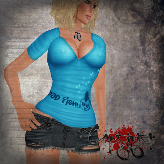 [Captivity Co.]-Bad Fish-Teal