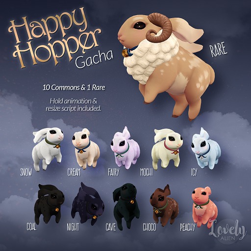 ((LovelyAlien))Happy Hopper - RARE