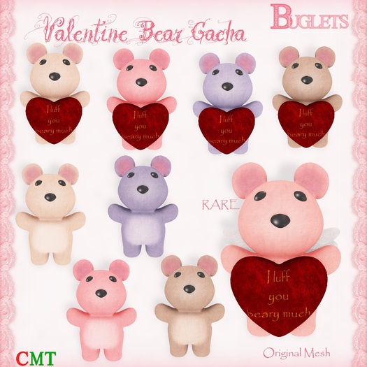 ~*Buglets*~ Cupid Bear RARE