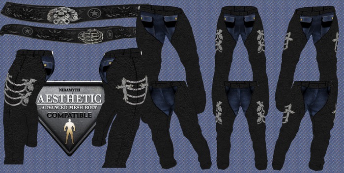 (O)(O) Chaps & Jeans For AESTHETIC
