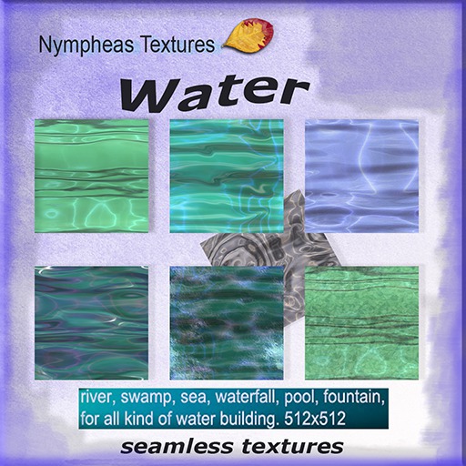 ##Nympheas Textures - Water (box)