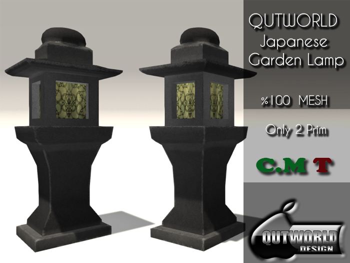 .::QUTWORLD Japanese Garden Lamp::.Unpack