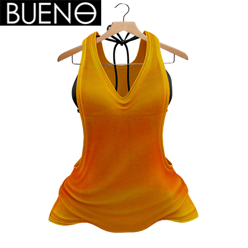 Second Life Marketplace BUENO Jun Tank & Bikini Top Orange