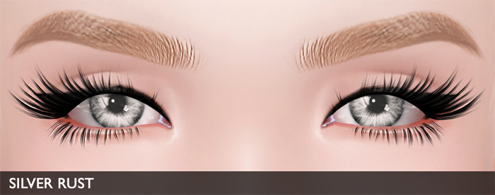 Blah. (Nature's Eyes) Silver Rust (Catwa/Omega/Mesh/System)