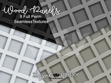 RP - Full Perm Textures - Wood Panels