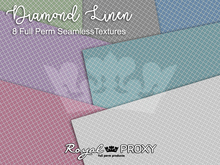 PR - Full Perm Textures - Diamond Linen