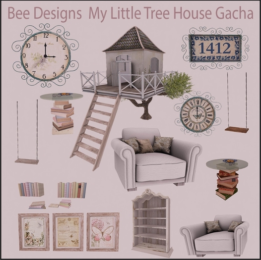 .:Bee Designs.: MLTH  Gacha Armchair  1 RARE