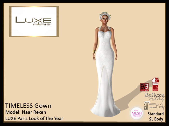LUXE Paris TIMELESS Gown