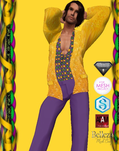 XK Mardi Gras Celebration Set