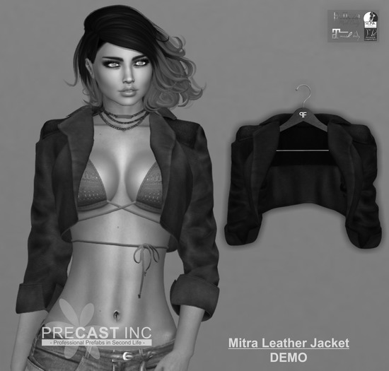 PRECAST Inc. - Mitra Leather Jacket --- DEMO