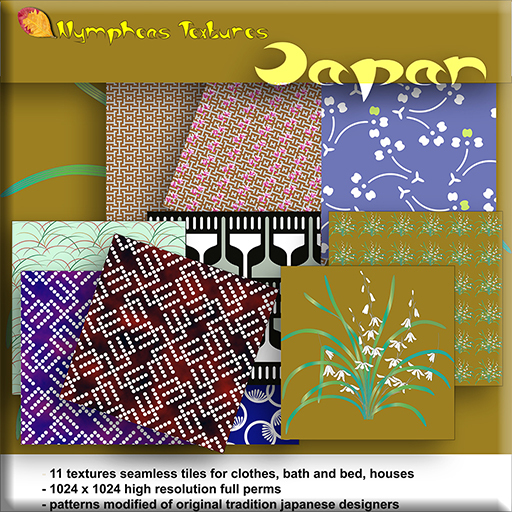 ##Nympheas Textures - Japan (box)
