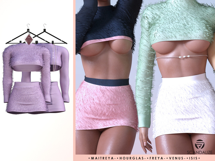 Scandalize. Velure. LilaPale