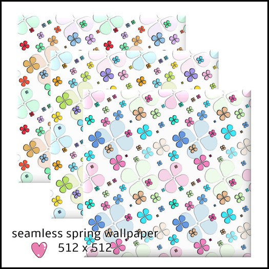 # seamless spring wallpaper