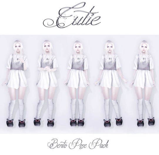 Go&See * Cutie * Bento Pose Pack - Catwa