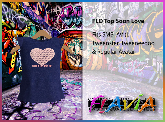 Flavia Designs FLD.Top Soon Love