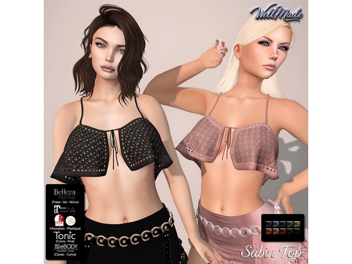 [WellMade] Sabin Top