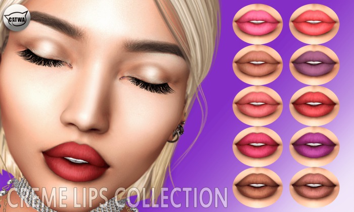 iS Creme Lips Collection- CATWA