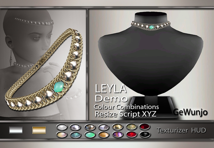 GeWunjo : LEYLA necklace DEMO