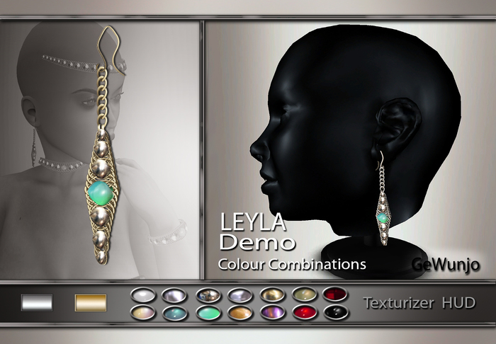 GeWunjo : LEYLA earrings DEMO